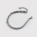 A33314 cubiczirconia charm bracelet