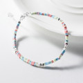 A43199 s925 sterling silver charm simple bangle bracelet