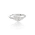 A43362 weave s925 sterling silver design ring