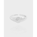 A40064 design moon cubic zirconia sterling silver s925 ring
