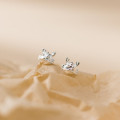 A43102 s925 sterling silver stud vintage earrings