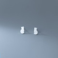 A36716 s925 sterling silver trendy cute earrings