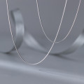A41502 s925 sterling silver simple design elegant necklace