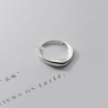 A34410 s925 sterling silver chic adjustable unique fashio ring