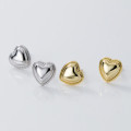 A40755 s925 sterling silver sweet design heart stud elegant heartshape earrings