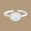 A44272 white sterling silver s925 ring