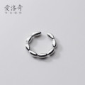 A36544 s925 sterling silver beaded ring