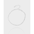 A38675 design minimalist bead charm sterling silver s925 bracelet