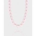A42621 design pink pearl sterling silver s925 necklace