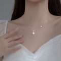 A34501 s925 sterling silver chic necklace