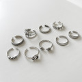 A32464 925 sterling silver vintage silver ring