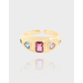 A38681 design cubic zirconia sterling silver s925 quality ring