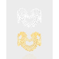 A40513 design hollowed heart lace sterling silver s925 ring