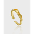 A38639 design minimalist quality s925 sterling silver adjustable ring