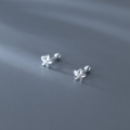 A33777 s925 sterling silver flower earrings