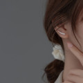 A36706 s925 sterling silver geometric chic triangle earrings