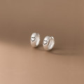 A38013 s925 sterling silver elegant heart sweet design earrings