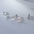 A41350 s925 sterling silver cute sweet stud trendy elegant earrings
