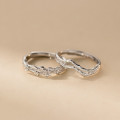 A45434 s925 sterling silver trendy sweet tree ring
