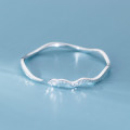 A45288 silver trendy sweet serpent bangle bracelet