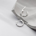 A35892 s925 sterling silver simple chic fashion earrings