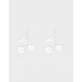A40524 design simple cute stud sterling silver s925 earrings