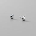 A35972 s925 sterling silver trendy heart earrings