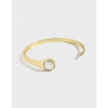 A34306 design geometric adjustable quality bangle bracelet