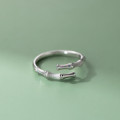 A44615 s925 sterling silver trendy sweet ring