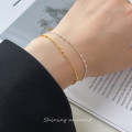 A44160 s925 silver trendy sweet unique charm bracelet