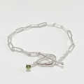 A32928 925 sterling silver irregular fashion bracelet