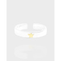 A41163 stars adjustable sterling silver s925 ring