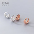 A31655 s925 sterling silver simple chic earrings