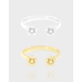 A40518 design adjustable sterling silver s925 ring