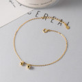 A44508 s925 silver trendy sweet unique simple anklet bracelet