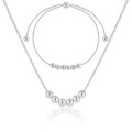 A43125 chain bar s925 sterling silver unique elegant necklace