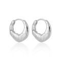 A44228 s925 sterling silver simple elegant earrings