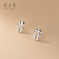A32273 s925 sterling silver unique earrings