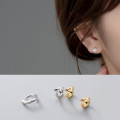 A35745 s925 sterling silver fashion simple unique triangle geometric chic earring earrings