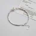 A44512 s925 sterling silver charm bracelet necklace