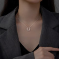A35257 s925 sterling silver pendant necklace