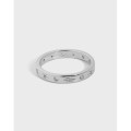 A37606 stars simple s925 sterling silver ring unique ring