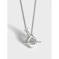 A32968 design simple beadTOs925 sterling silver necklace