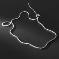 A41241 s925 sterling silver starts necklace