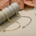 A33977 925 sterling silver vintage unique punk necklace