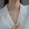 A33009 s925 sterling silver cute small necklace