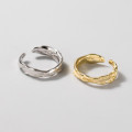 A36538 s925 sterling silver simple geometric chic ring