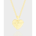 A42007 design butterfly heart sterling silver s925 necklace