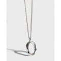 A34184 design geometric wrinkled quality necklace