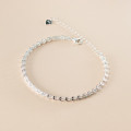 A44362 s925 silver fashion dainty elegant hollowed charm bracelet